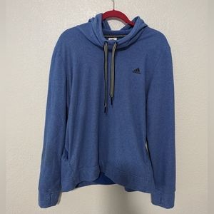 Women's Adidas Blue Athletic Hoodie